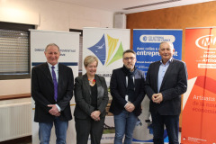 Signature d'une convention partenariale avec la DGFiP, la CMA et la CCI